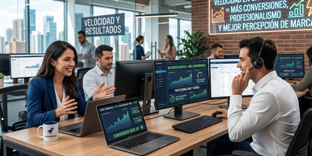 Seguimiento de leads: Velocidad en la captación de leads aumenta conversiones, proyecta profesionalismo y eleva la percepción de marca.